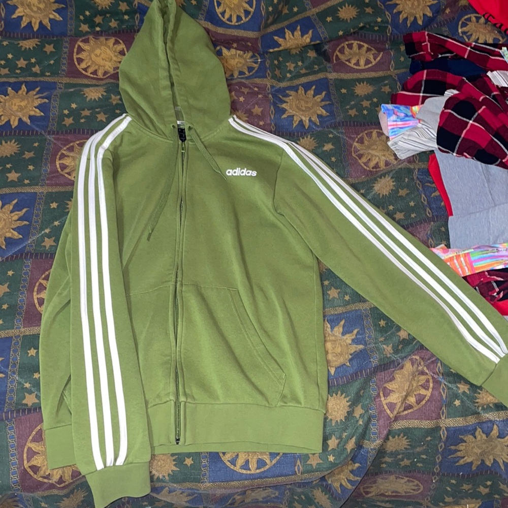 Adidas- Forest Green Medium New Cotton blend